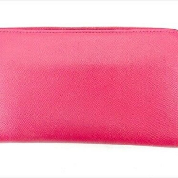 Prada Long Wallet Pink leather Woman Authentic Used - Picture 4 of 8